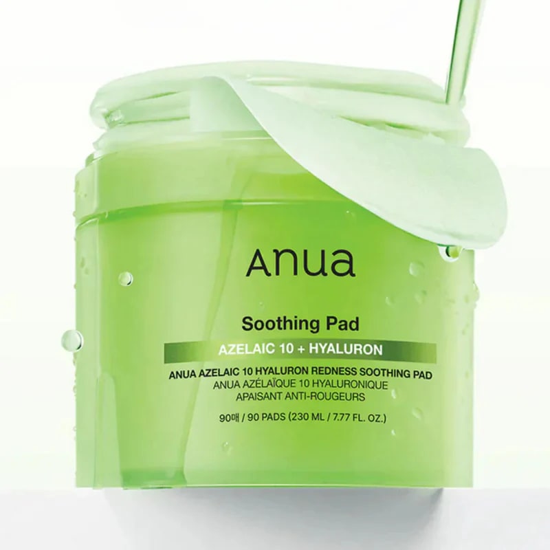 ANUA SOOTHING PAD : AZELAIC 10 + HYALURON - 1