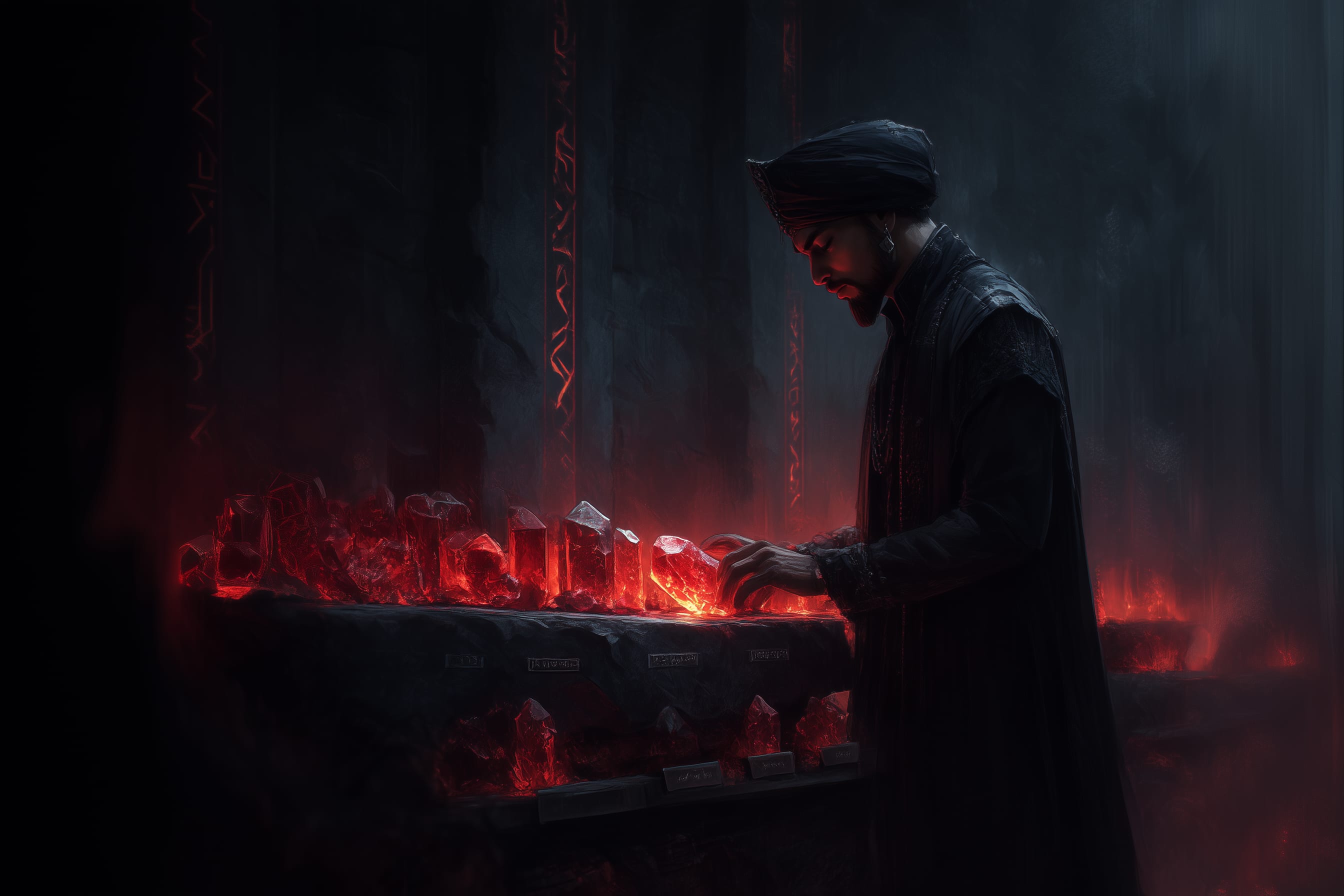 ninth entry for Necromancer Jabir of the Waste