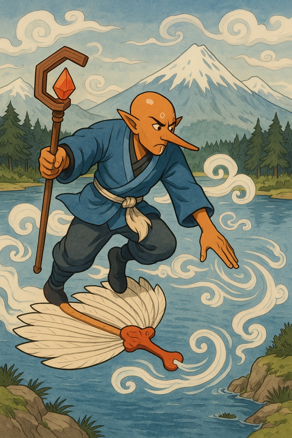 one hundred and thirty-fourth entry for Enchanter Tengukensei of the Quantum Downs