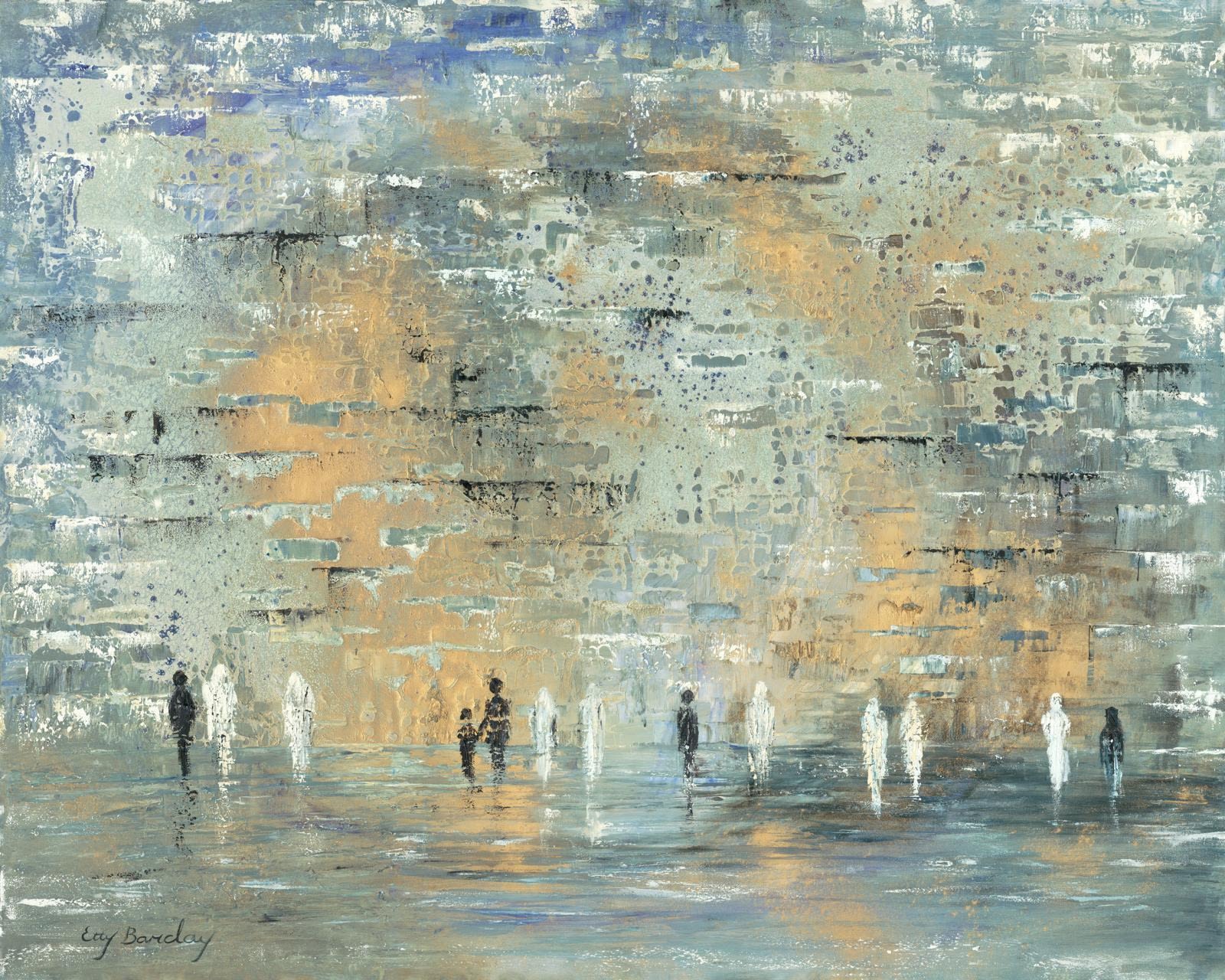 Western wall - Gold & Silver