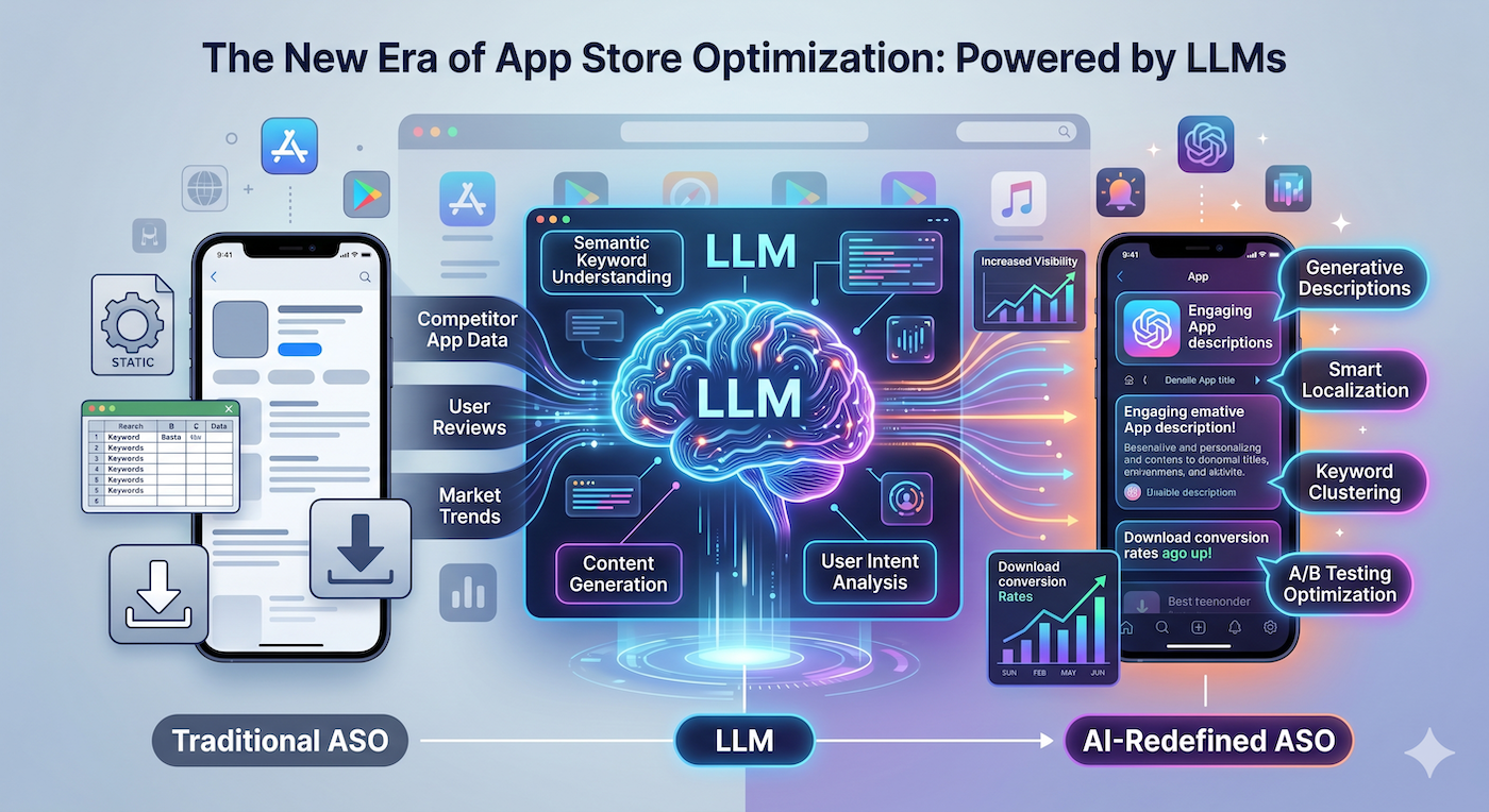 How Large Language Models are Redefining App Store Optimization