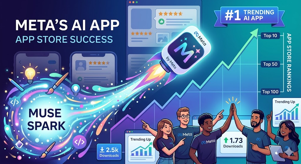 How Meta's Muse Spark Boosted Its AI App in App Store Rankings