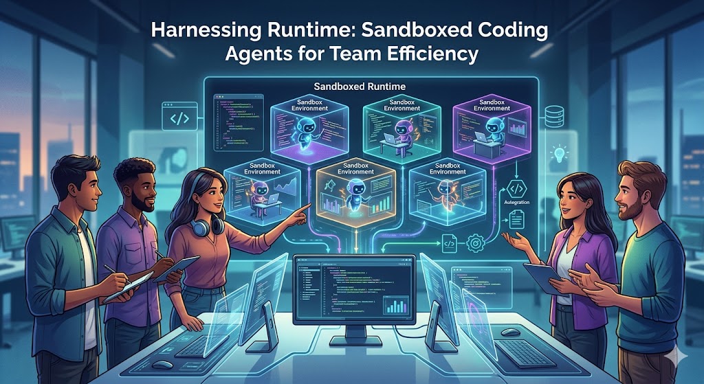 Harnessing Runtime: Sandboxed Coding Agents for Team Efficiency