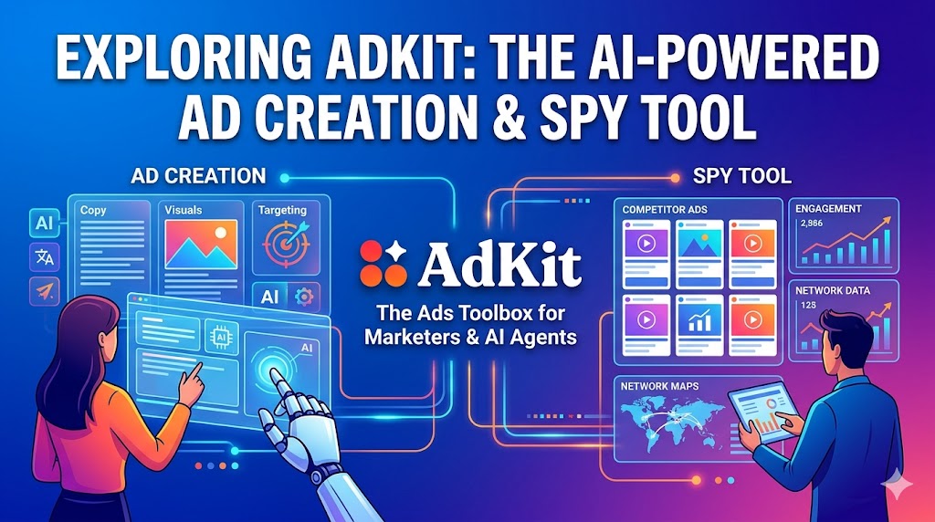 Exploring Adkit: The AI-Powered Ad Creation & Spy Tool