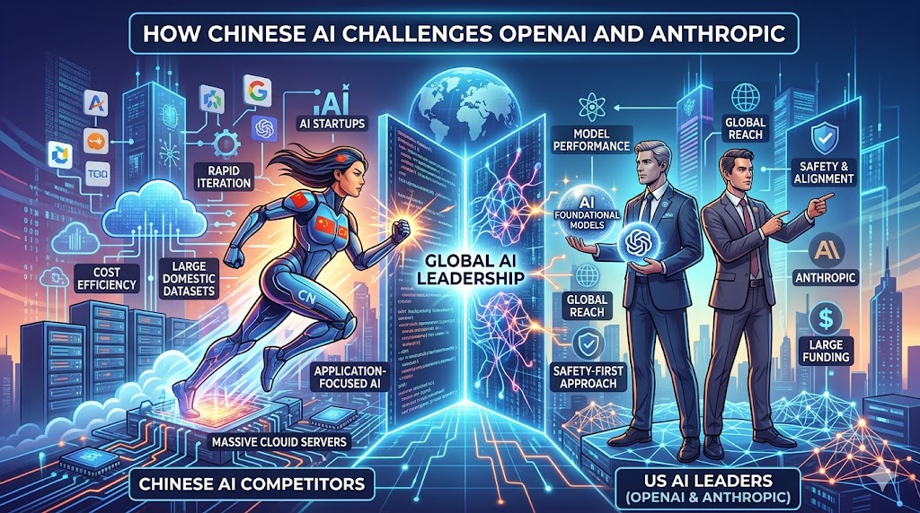 How Chinese AI Competitors Challenge OpenAI and Anthropic
