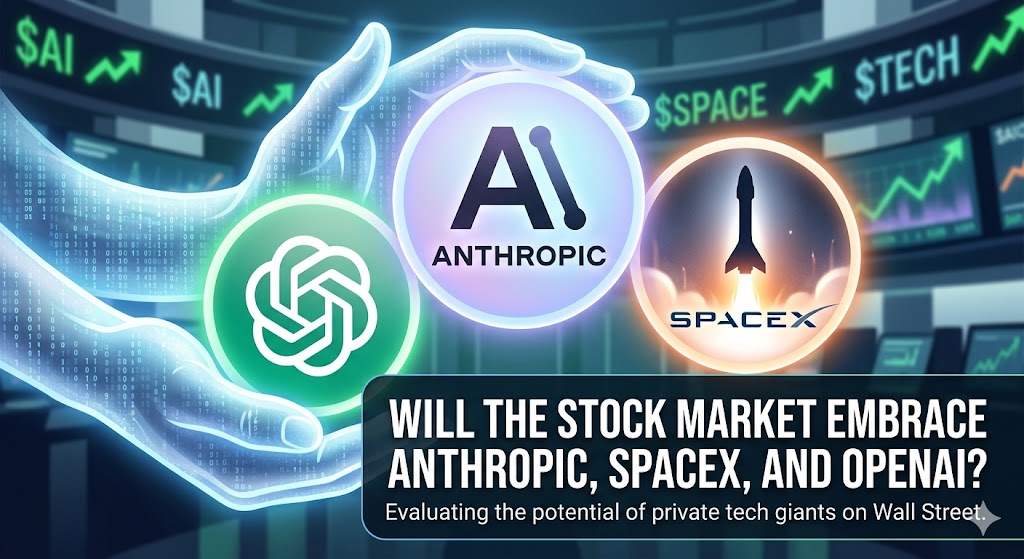 Will the Stock Market Embrace Anthropic, SpaceX, and OpenAI?