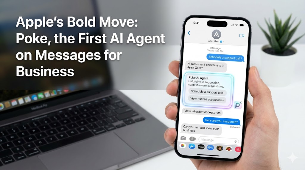 Apple's Bold Move: Poke, the First AI Agent on Messages for Business