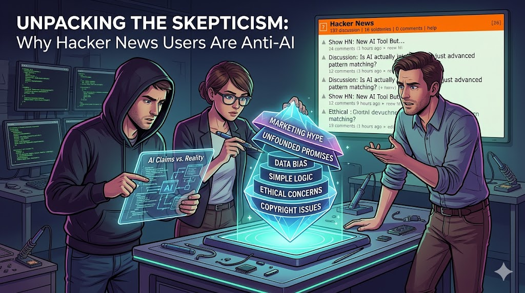 Unpacking the Skepticism: Why Hacker News Users Are Anti-AI