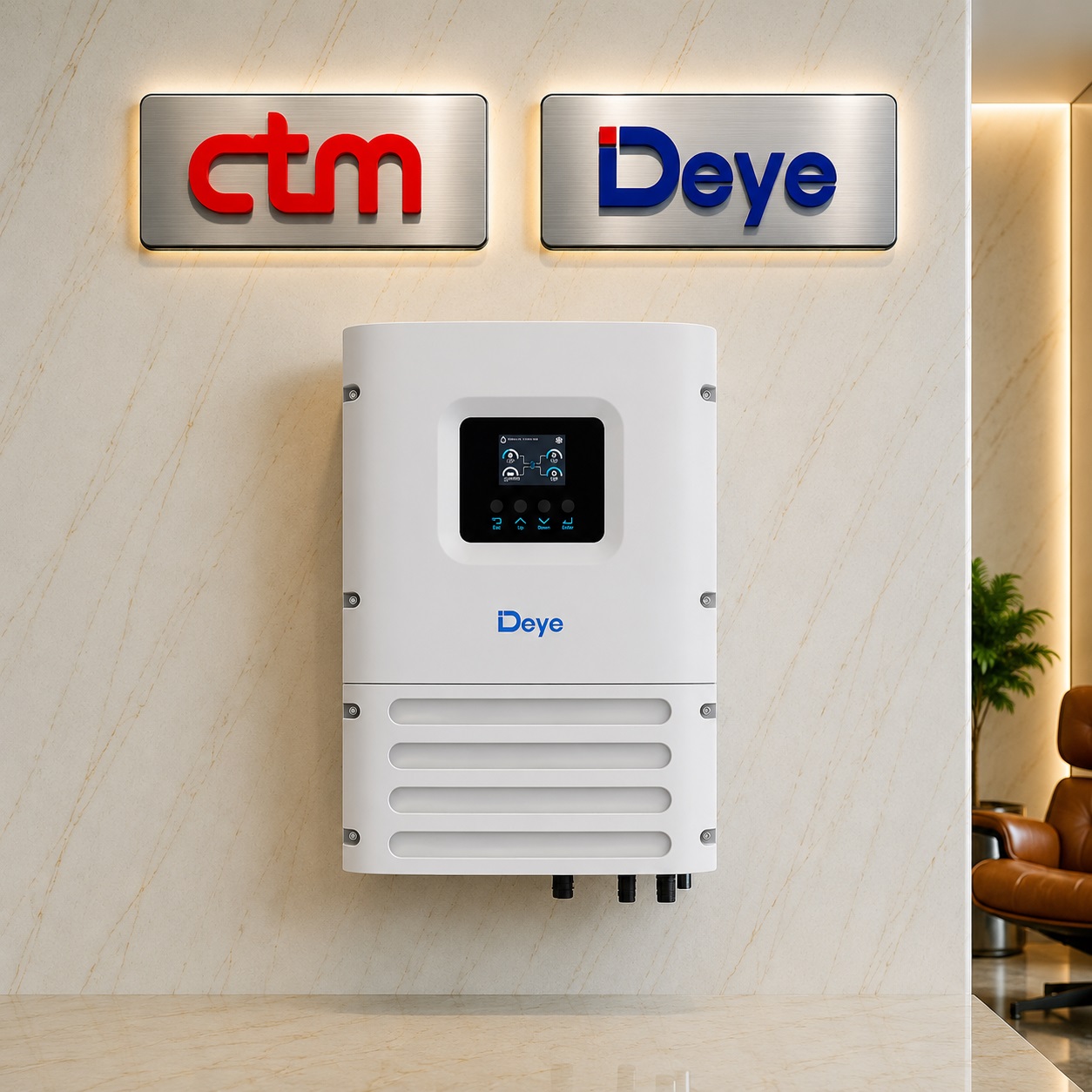 BIẾN TẦN ĐỘC LẬP DEYE 6KW