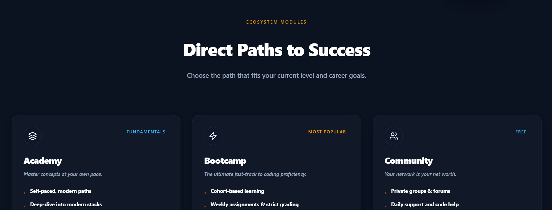 Learning paths