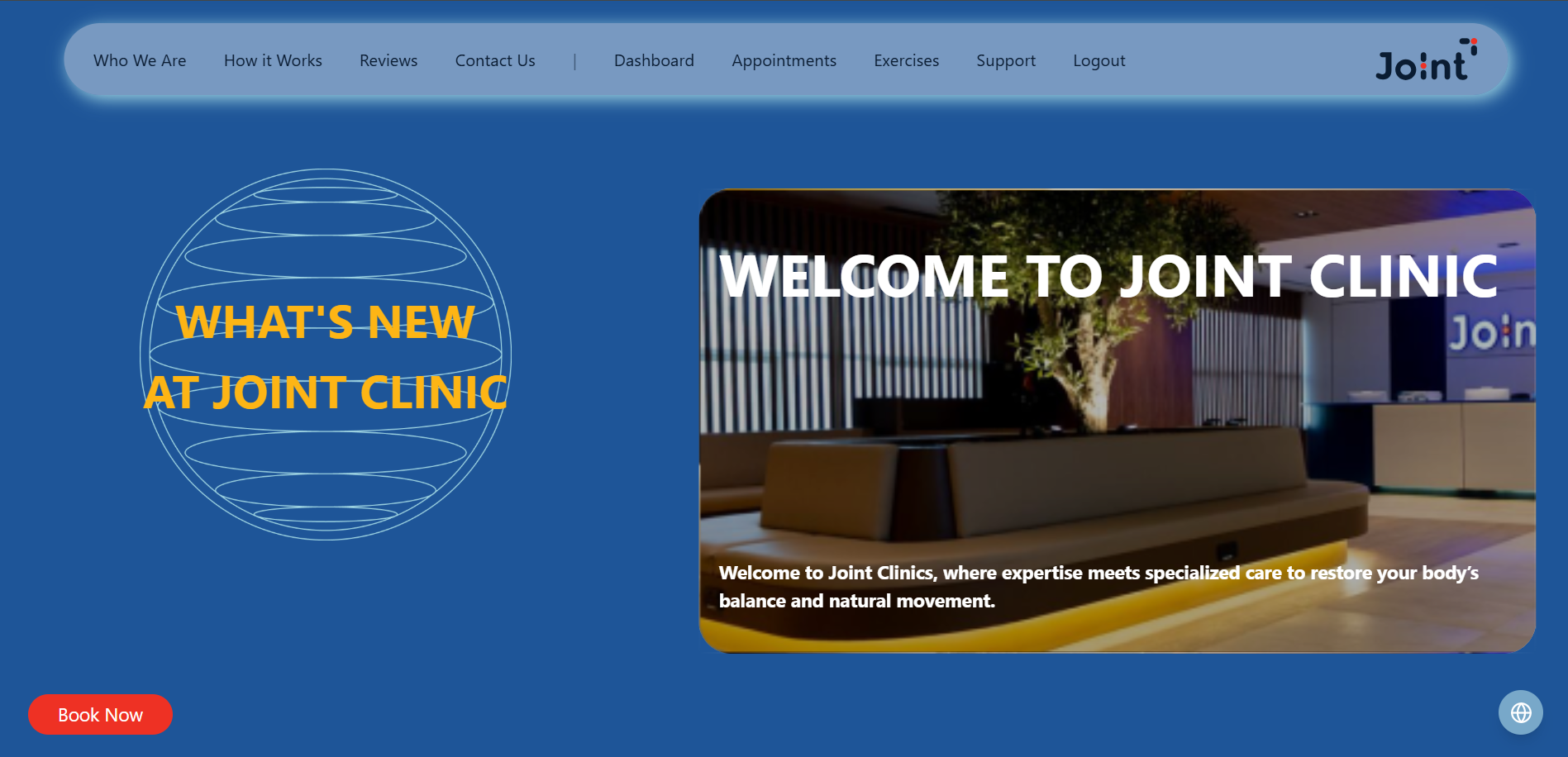 Clinic updates section