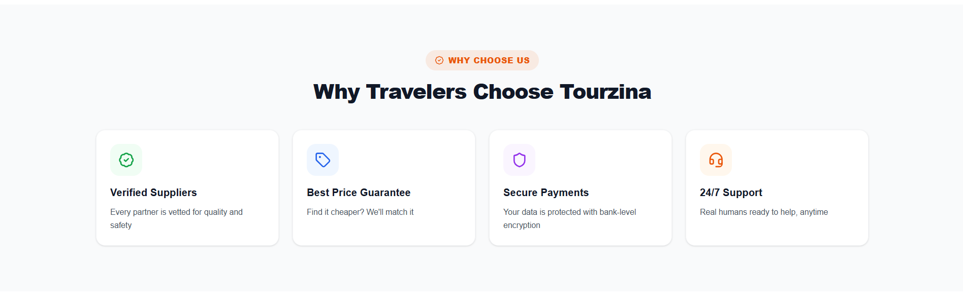 Benefits section