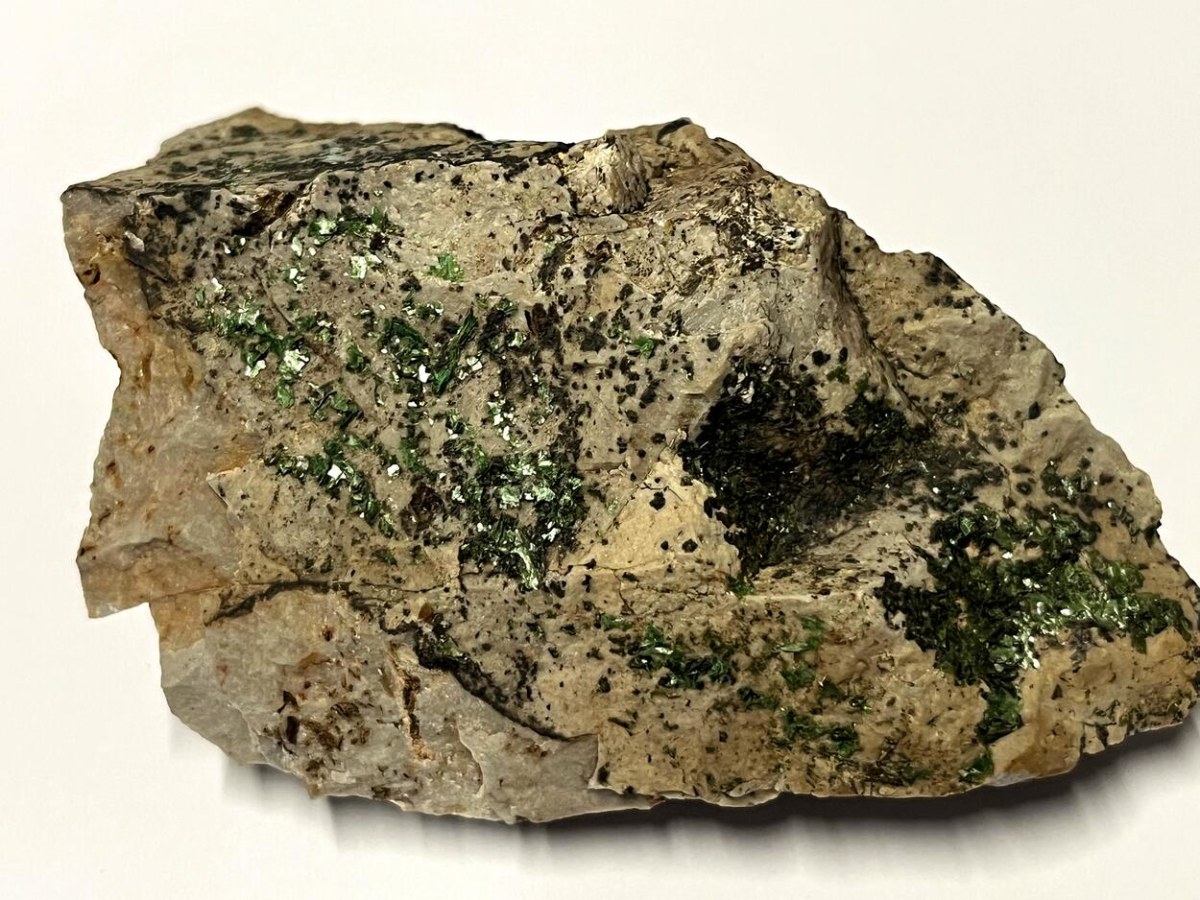 Torbernita from Batolito de Los Pedroches, Cardeña, Córdoba, Andalucía, España — Terrium