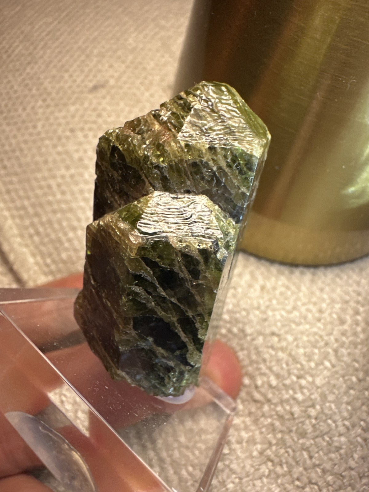 Fluorapatito from Mina Yates, Otter Lake, Outaouais, Québec, Canadá — Terrium