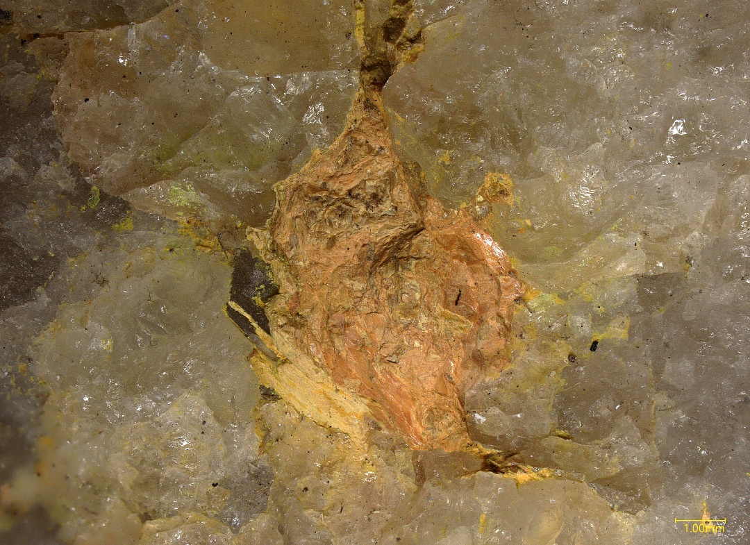 Gummita Pseudomorfo de Uraninita from Chenzema (Tschensema), Montañas Uluguru, Morogoro, Tanzania — Terrium