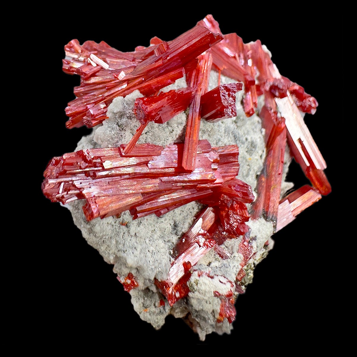Realgar from Baia Sprie Mine, Baia Sprie, Maramureș, Transilvania, Rumanía — Terrium