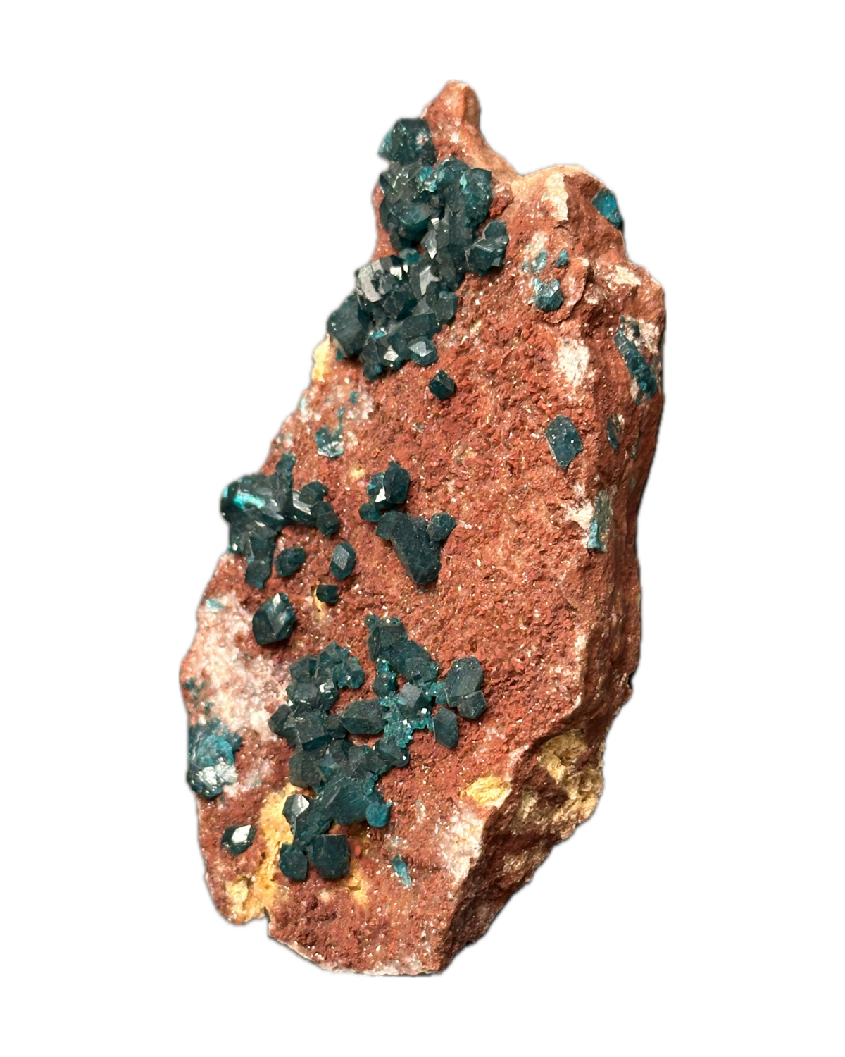 Dioptasa from Tsumeb Mine, Tsumeb, Oshikoto, Namibia — Terrium