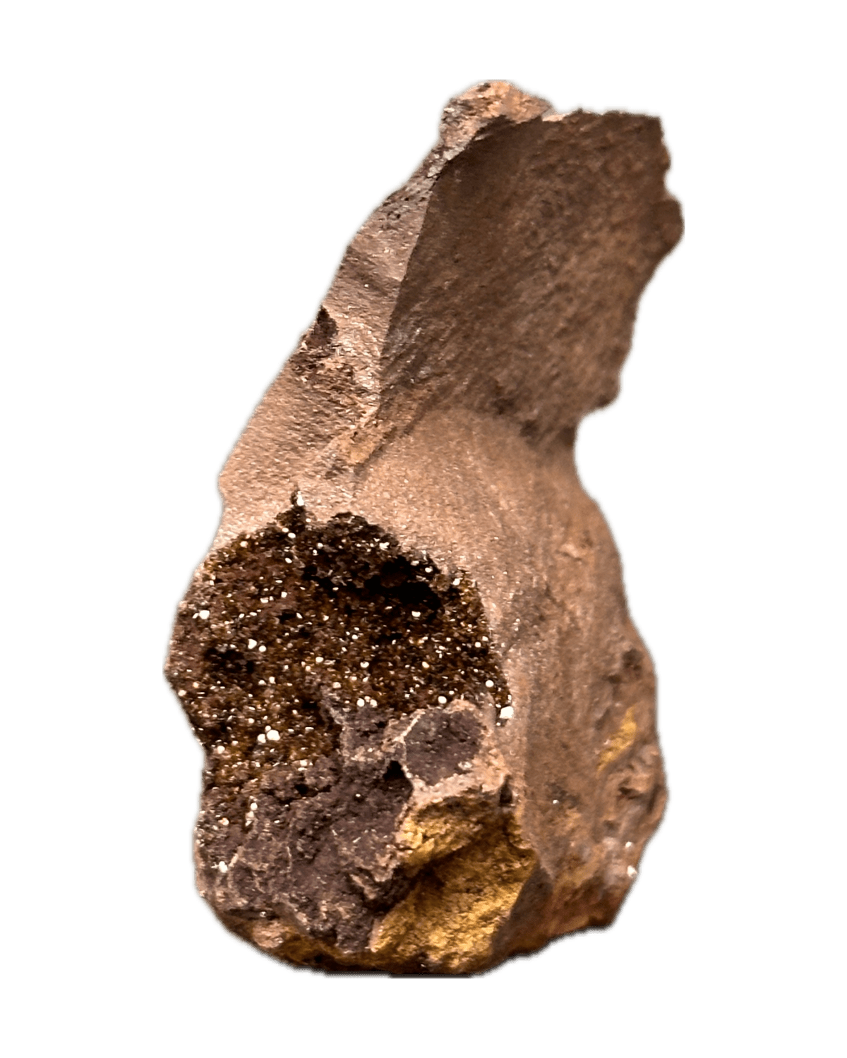 Jarosita from Túnel del Arteal, Cuevas del Almanzora, Almería, Andalucía, España — Terrium