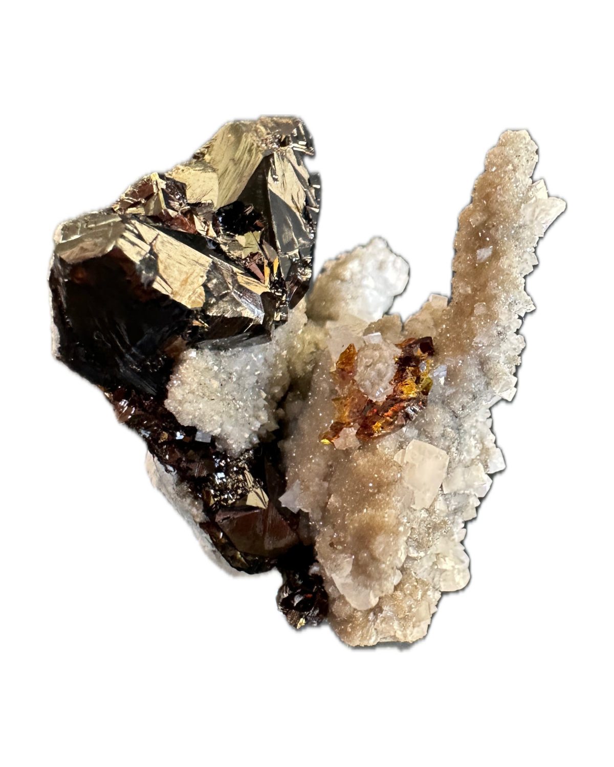 Esfalerita de Elmwood Mine, Carthage, Smith County, Tennessee, Estados Unidos — Terrium