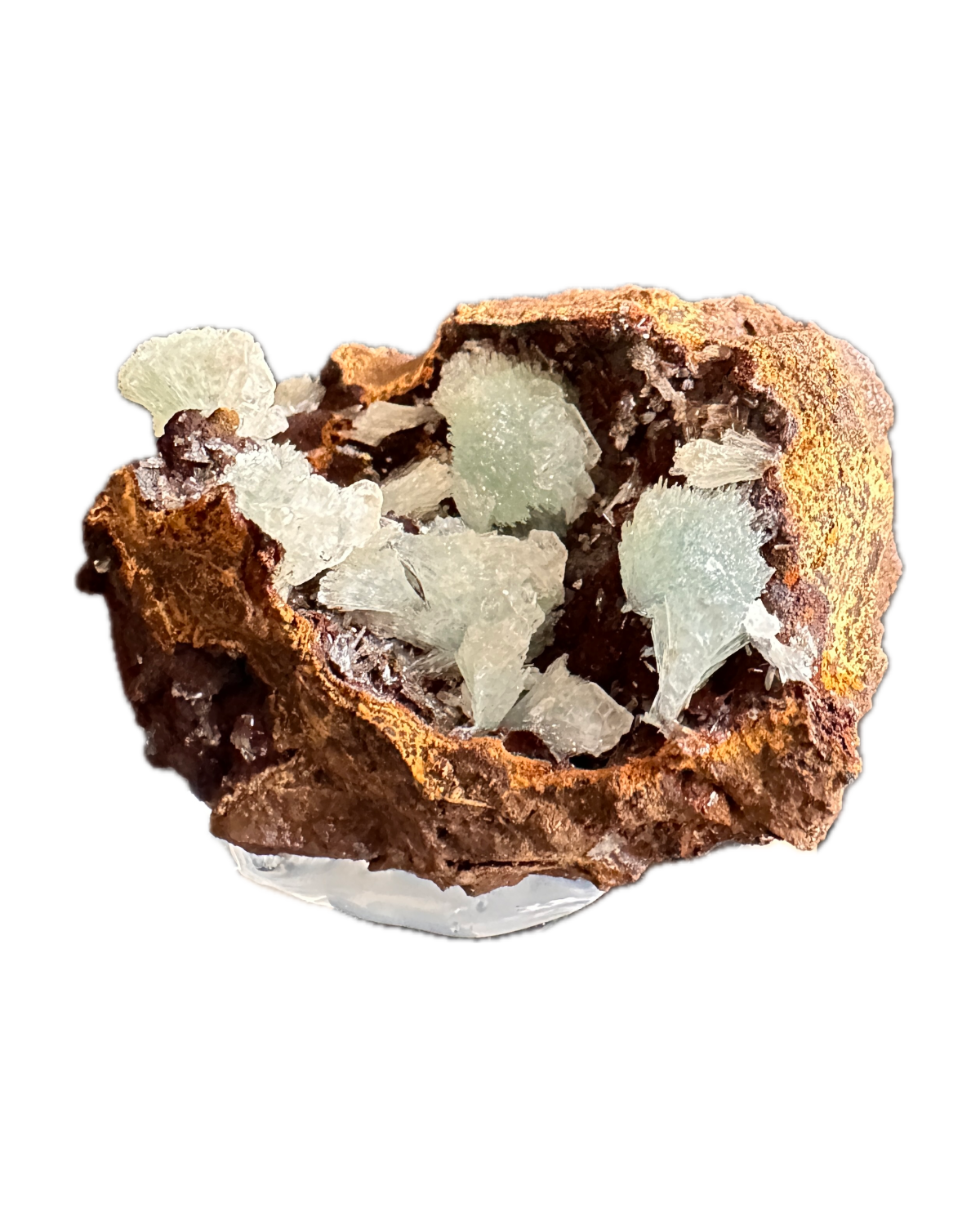 Hemimorfita Azul de Mina San Antonio, East Camp, Distrito Minero de Santa Eulalia, Aquiles Serdán, Chihuahua, México — Terrium