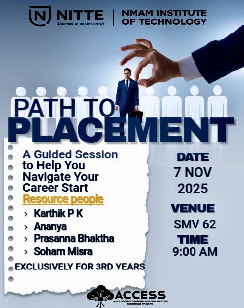 Placement Talk by Seniors