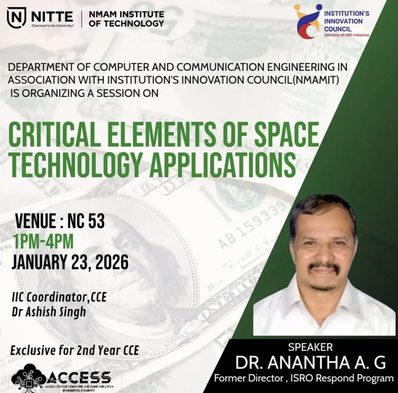 Critical Elements of Space Technology Applications