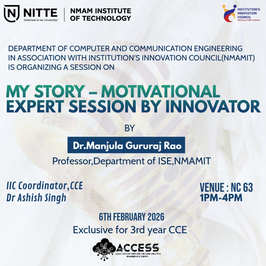 Motivational expert session by innovator