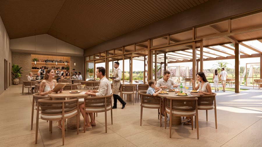 Restaurante premium do Clube Villagio
