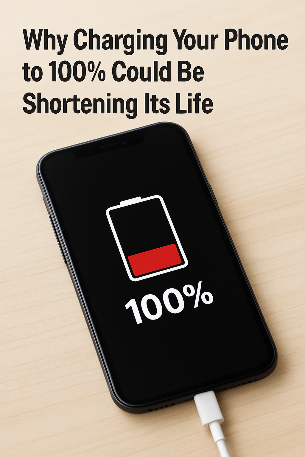 Why Charging Your Phone to 100 Percent Could Be Hurting Its Battery