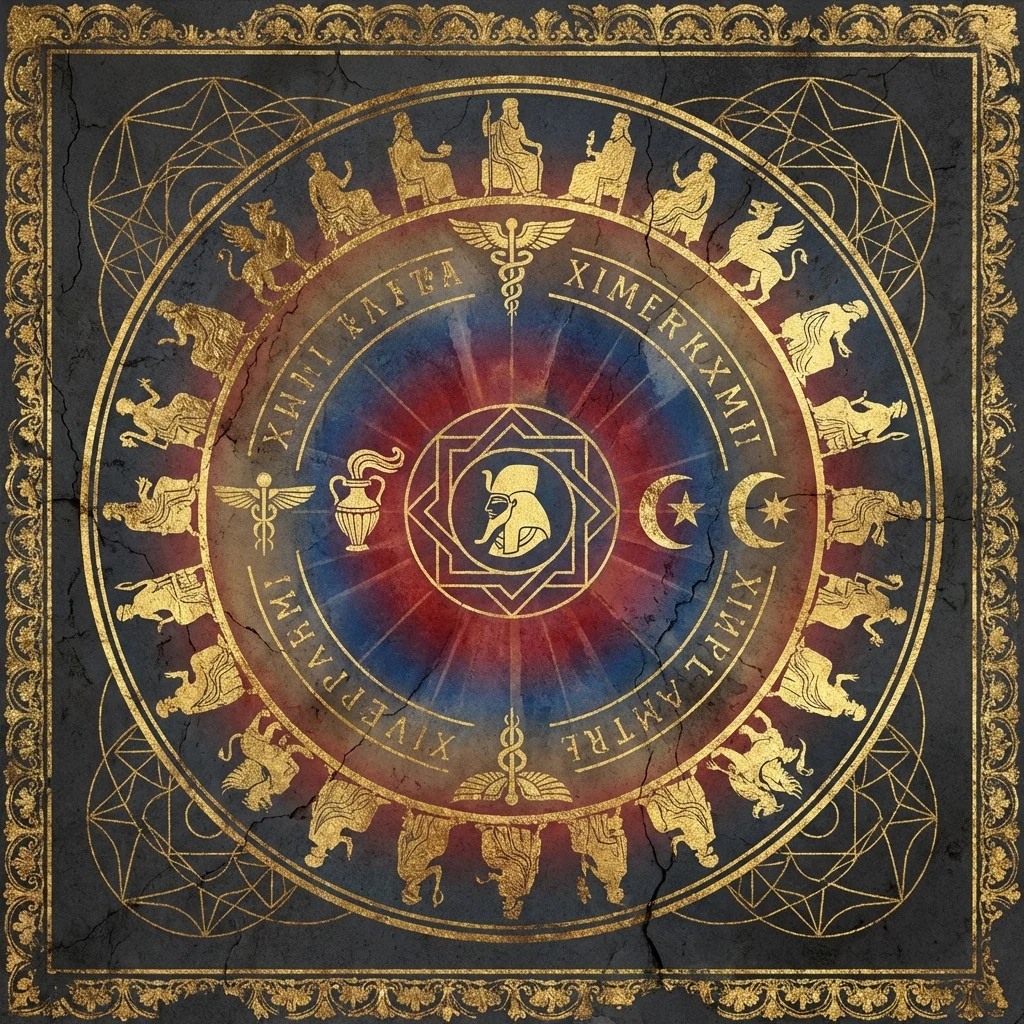 Sagittarius — 36 Codex mandala.