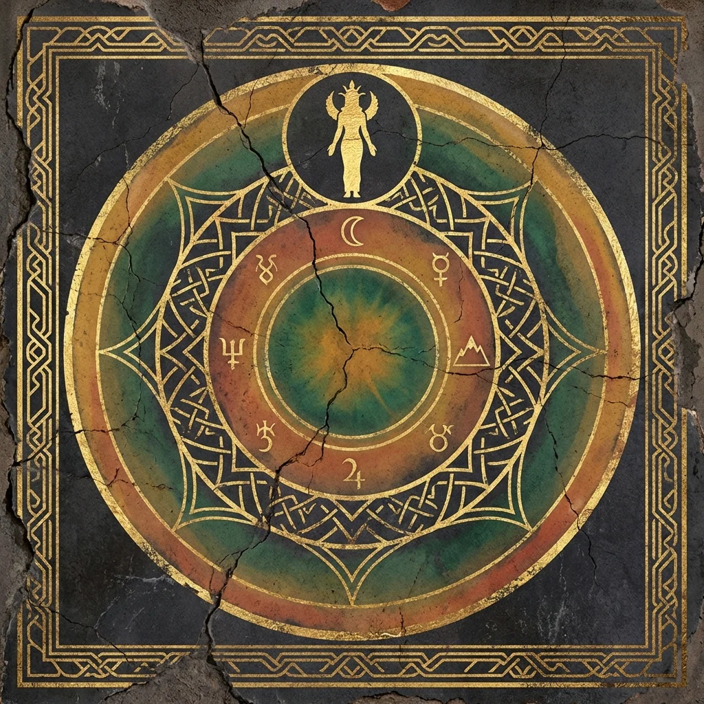 Taurus — 36 Codex mandala.