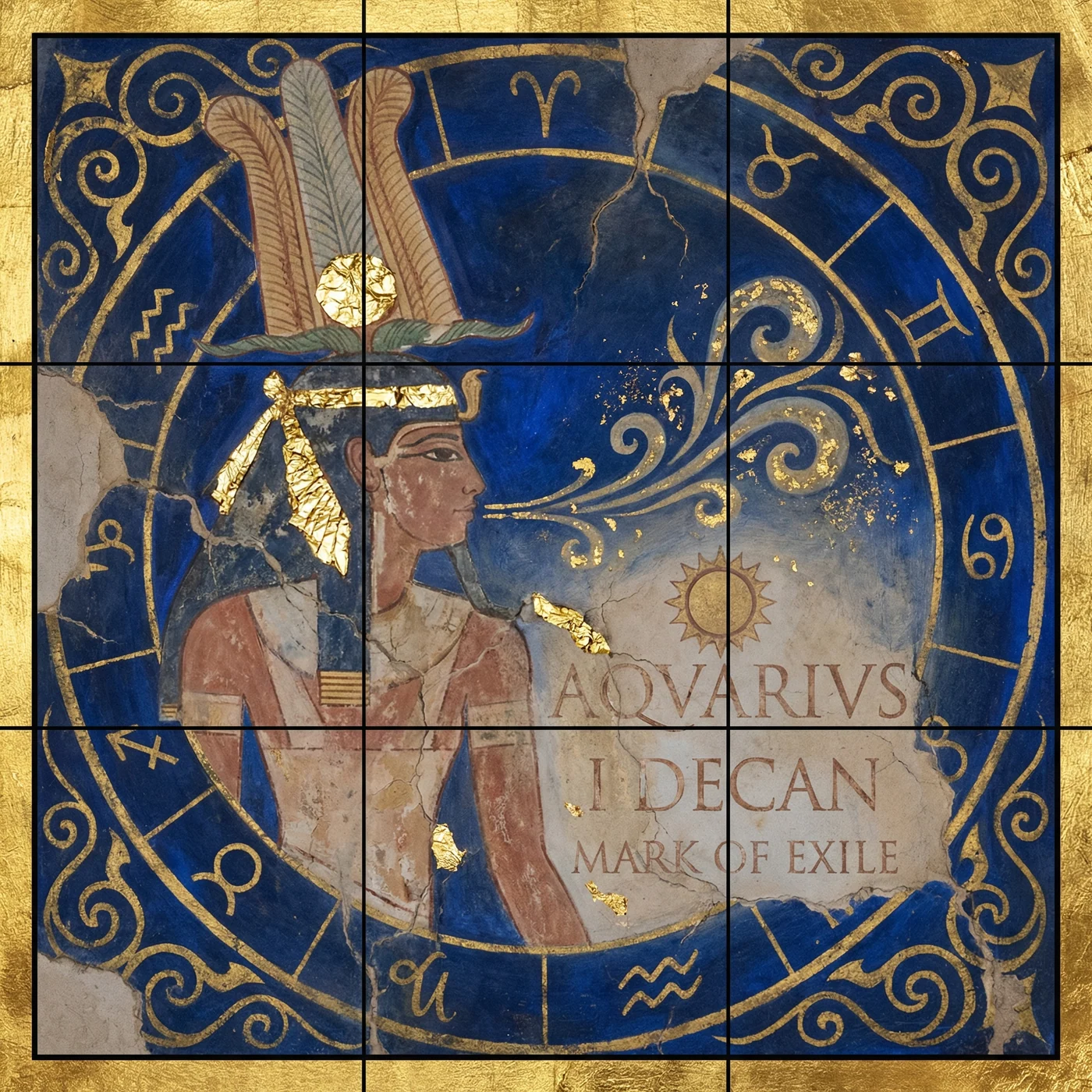 Aquarius I fresco — 36 Codex canon.