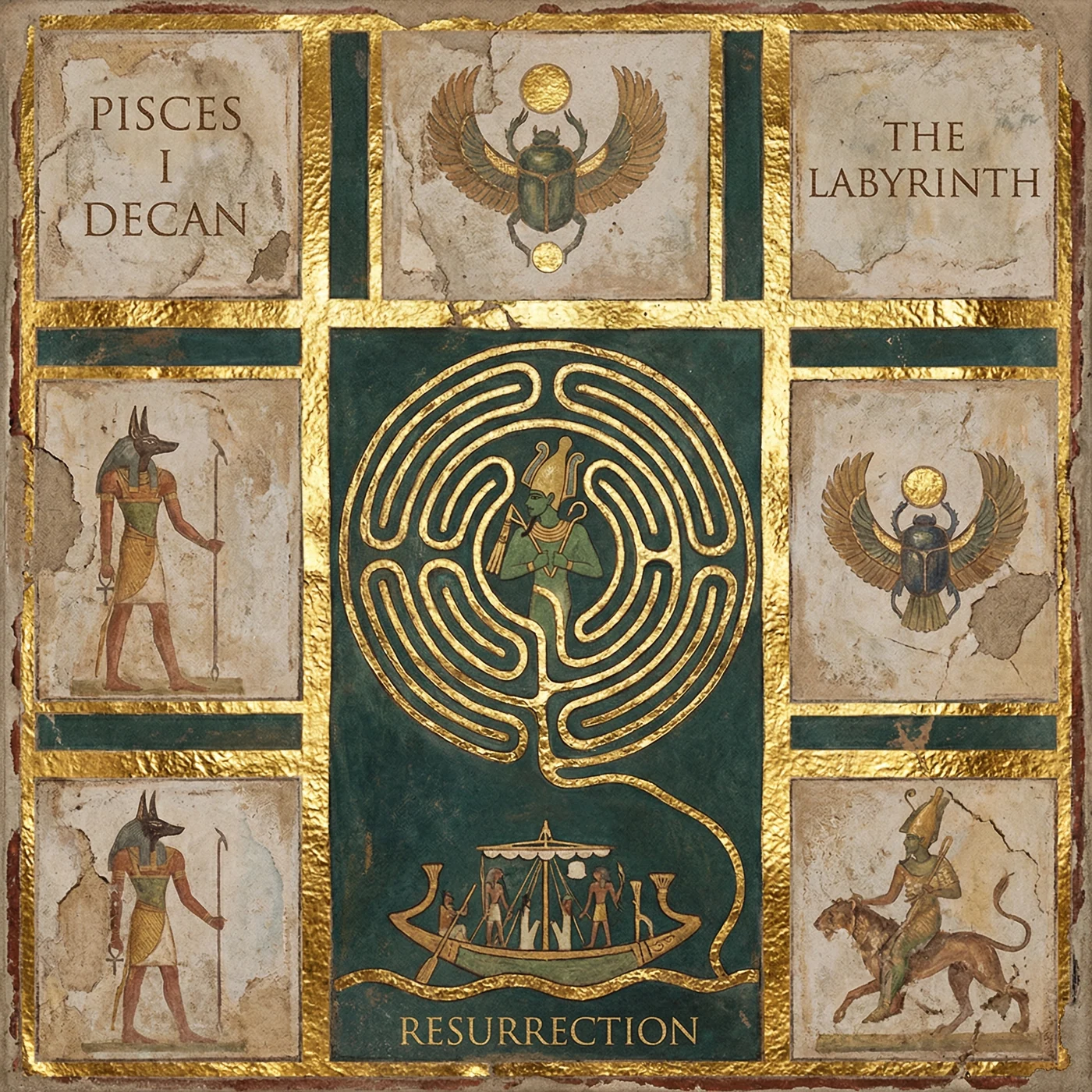 Pisces I fresco — 36 Codex canon.