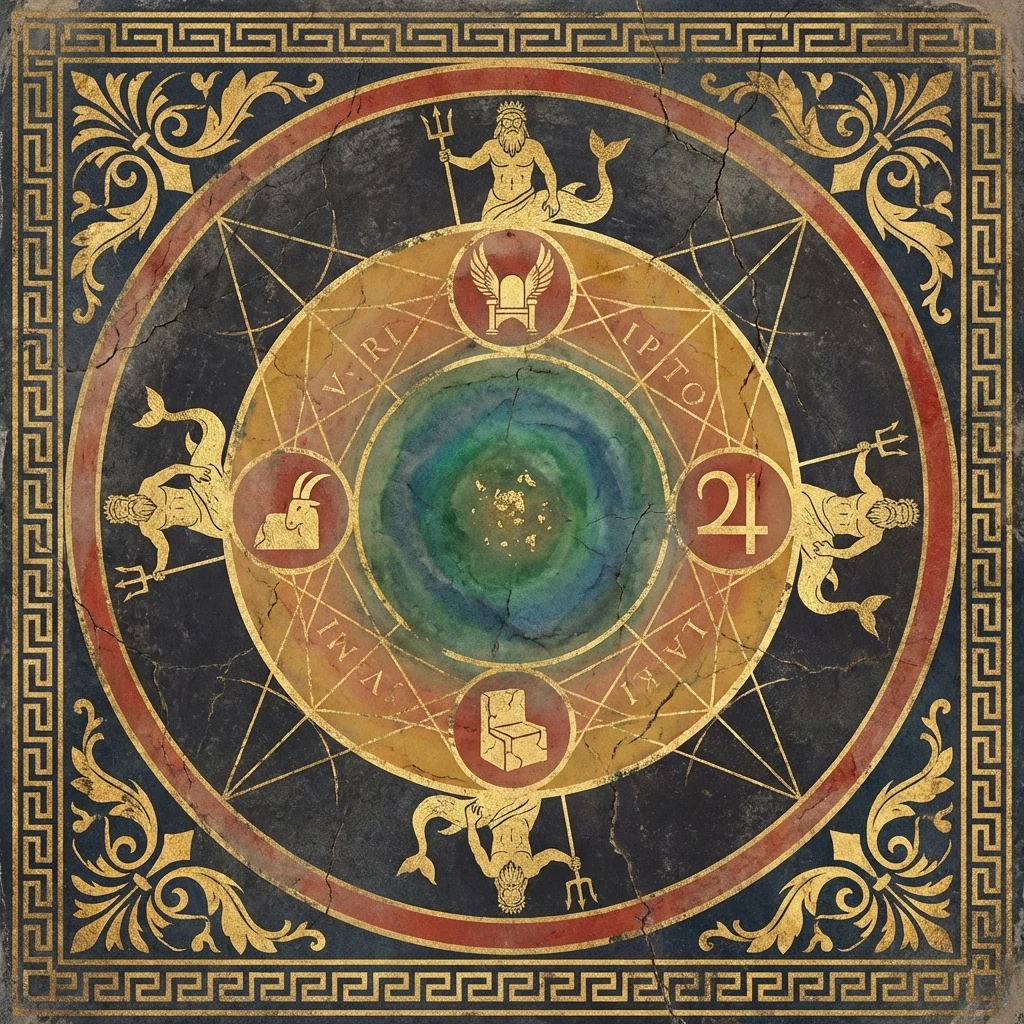 Capricorn — 36 Codex mandala.