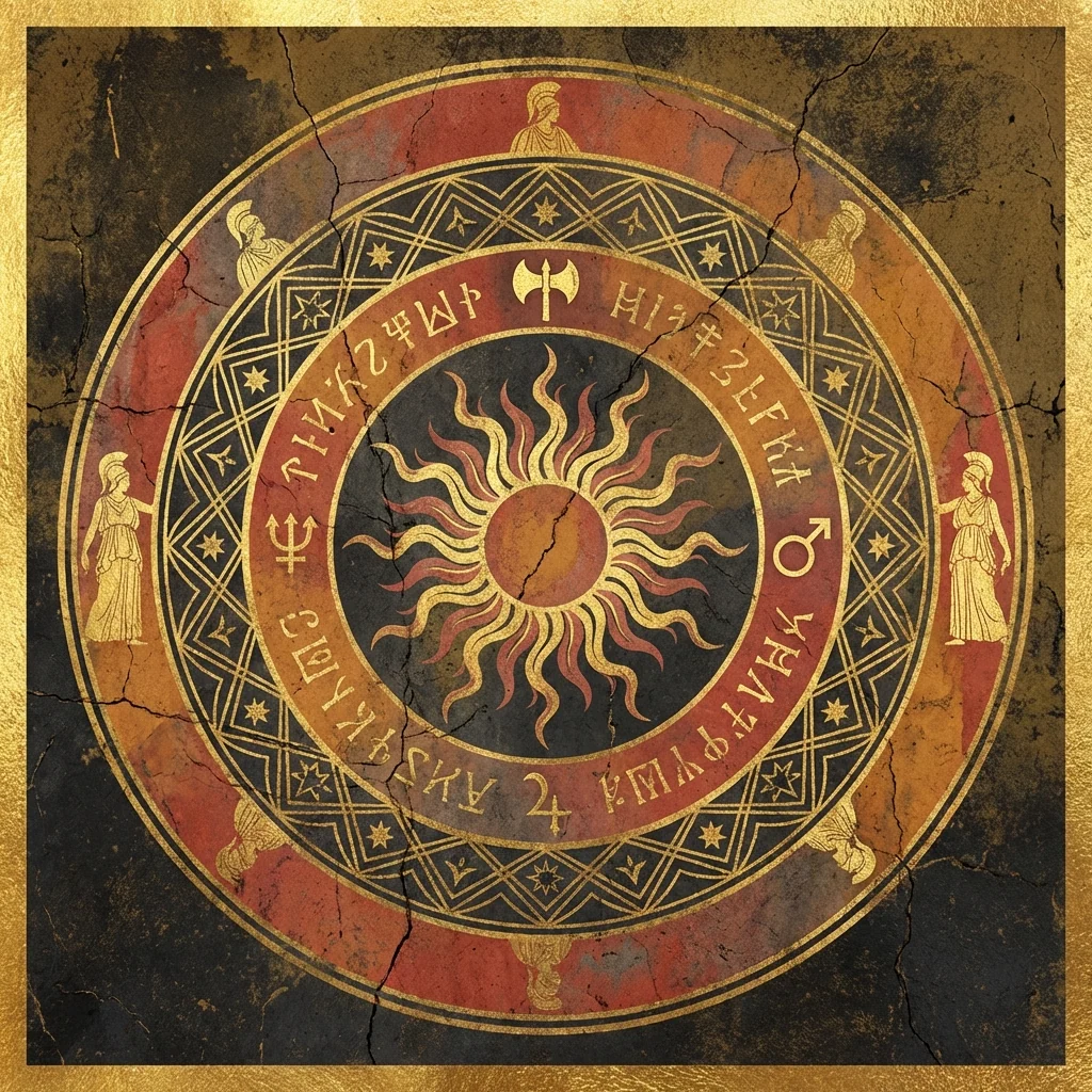 Aries — 36 Codex mandala.