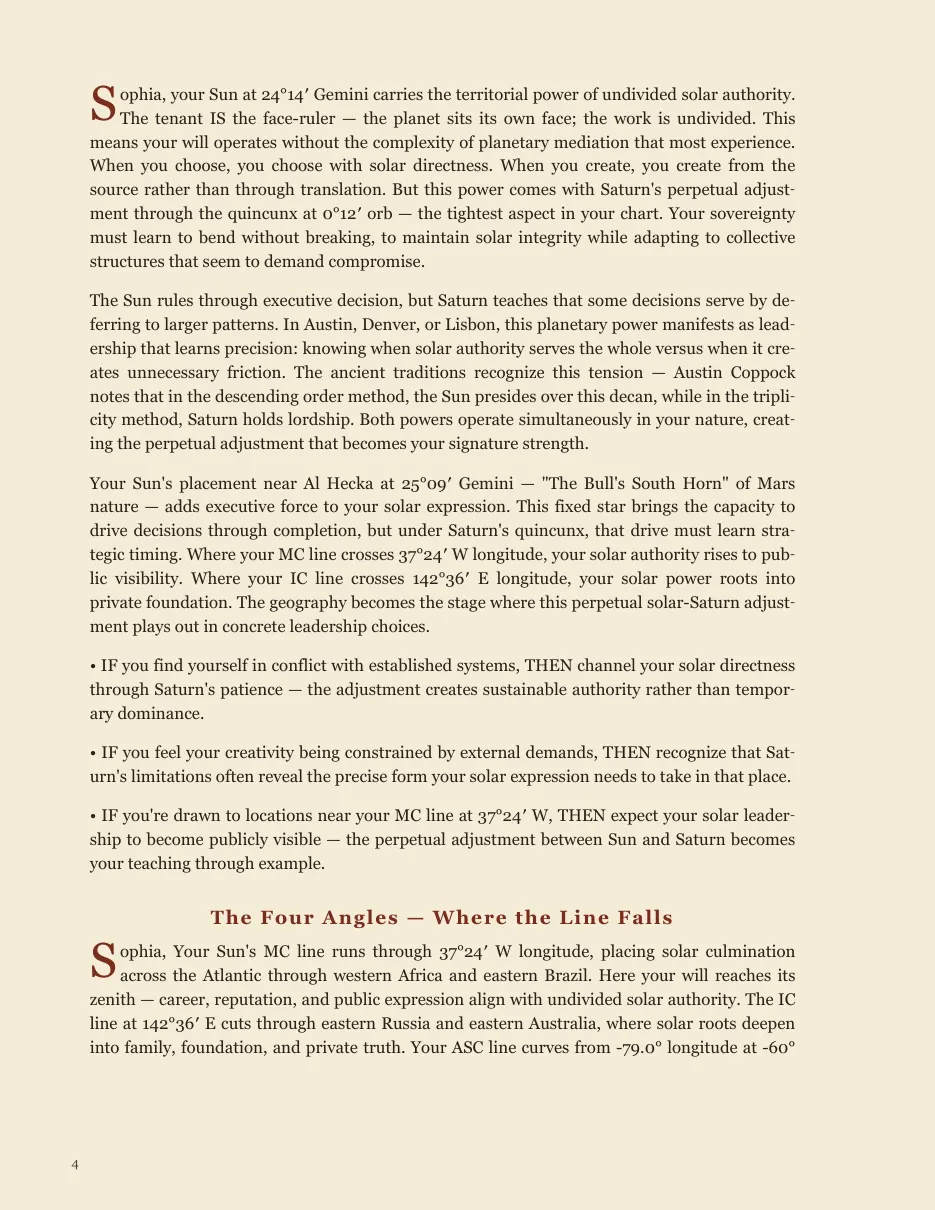 The reading begins — The Book of Places