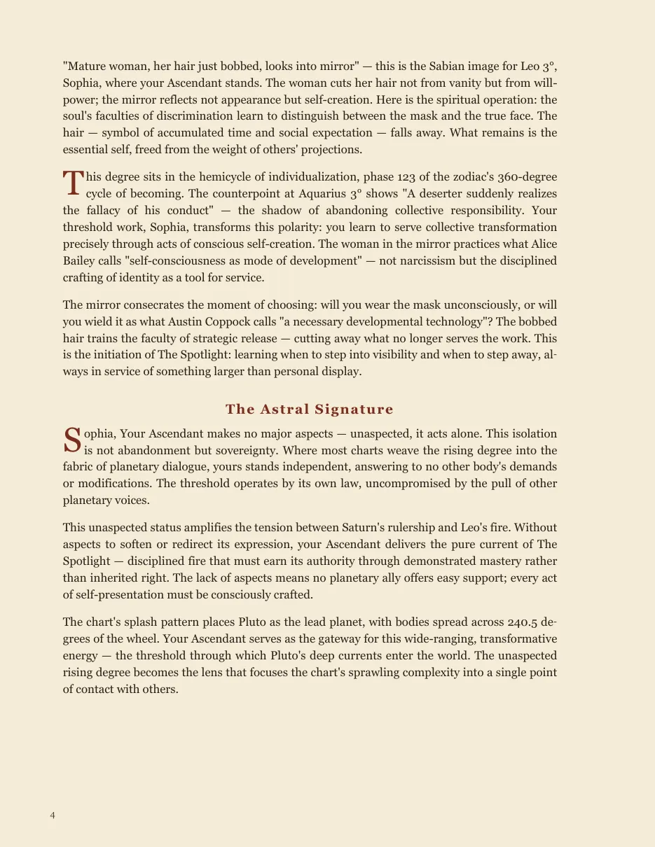 The reading begins — The Book of the Self