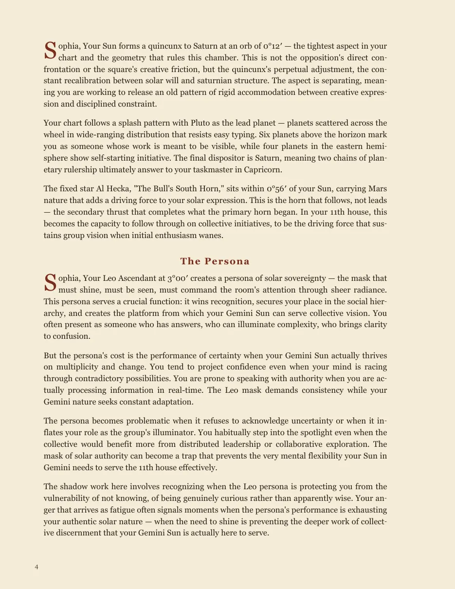 The reading begins — The Book of the Shadow