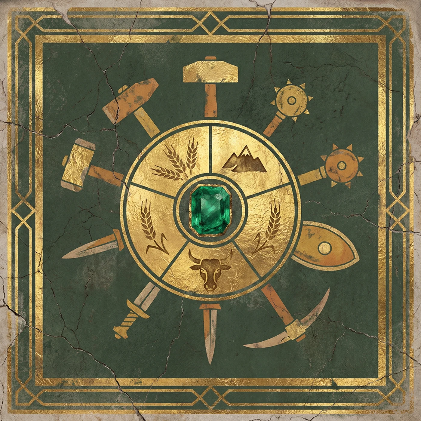 The pentacle of Earth — 36 Codex canon.