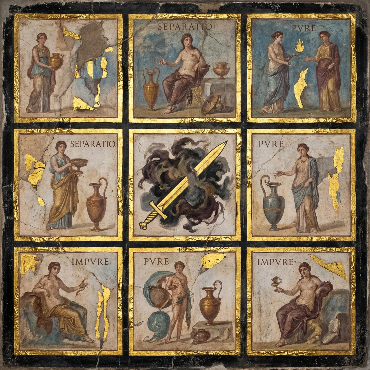 Separation — alchemical plate, 36 Codex canon.