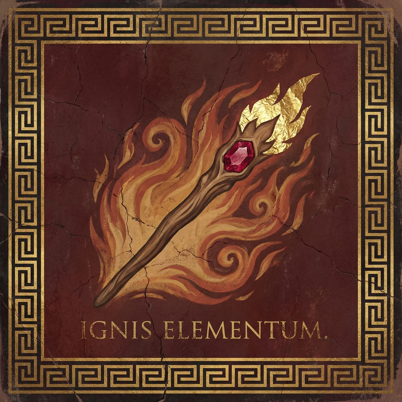 The wand of Fire — 36 Codex canon.