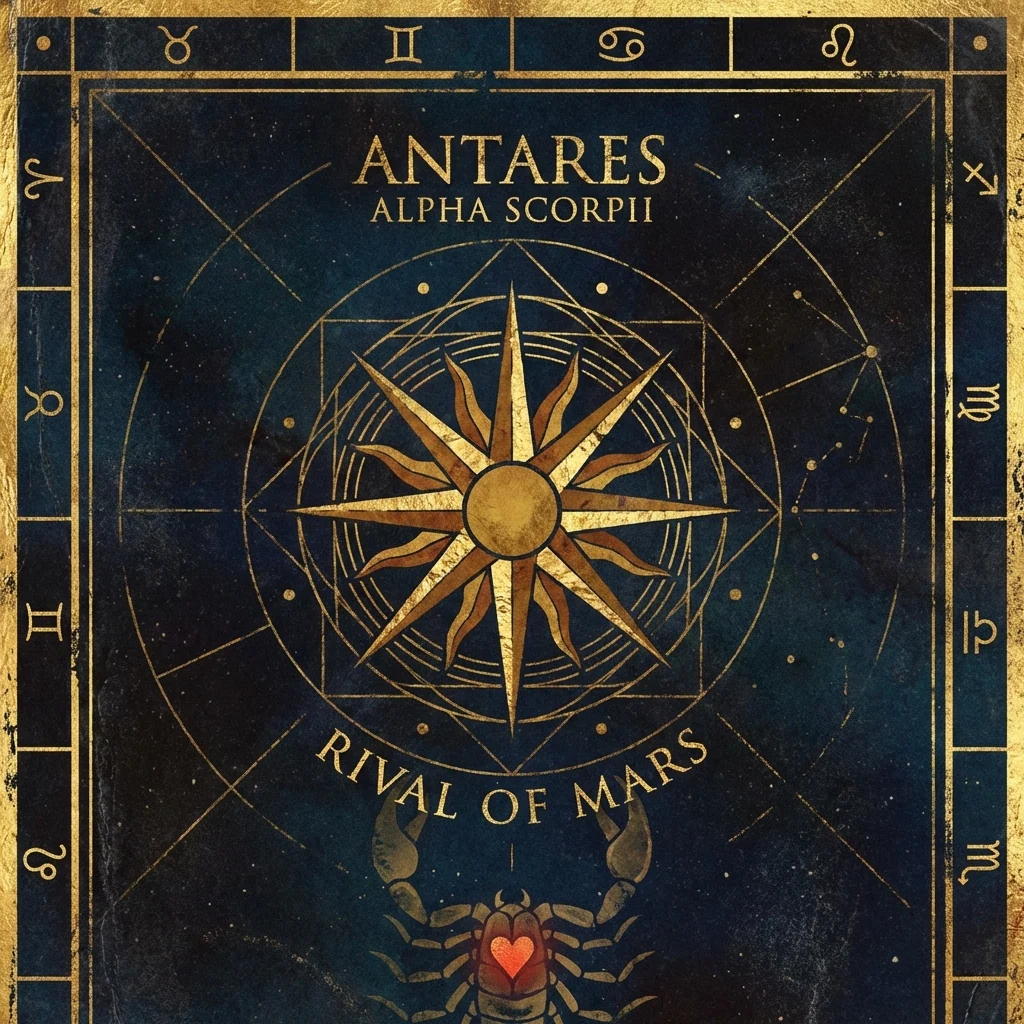 Antares — 36 Codex star plate.