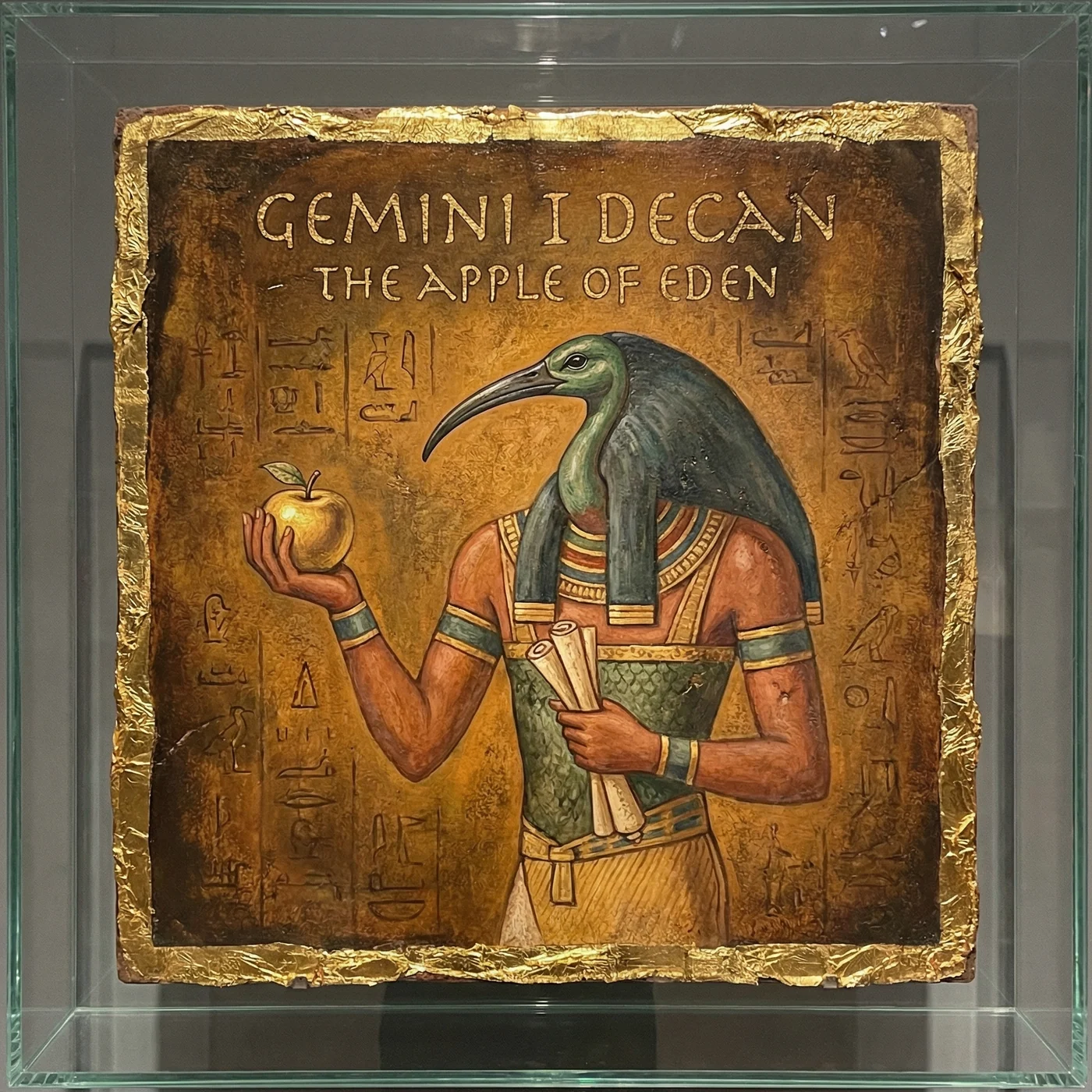 Gemini I — Egyptian fresco, 36 Codex canon.