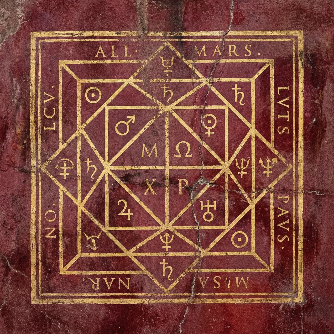 The Mars sigil — 36 Codex canon.