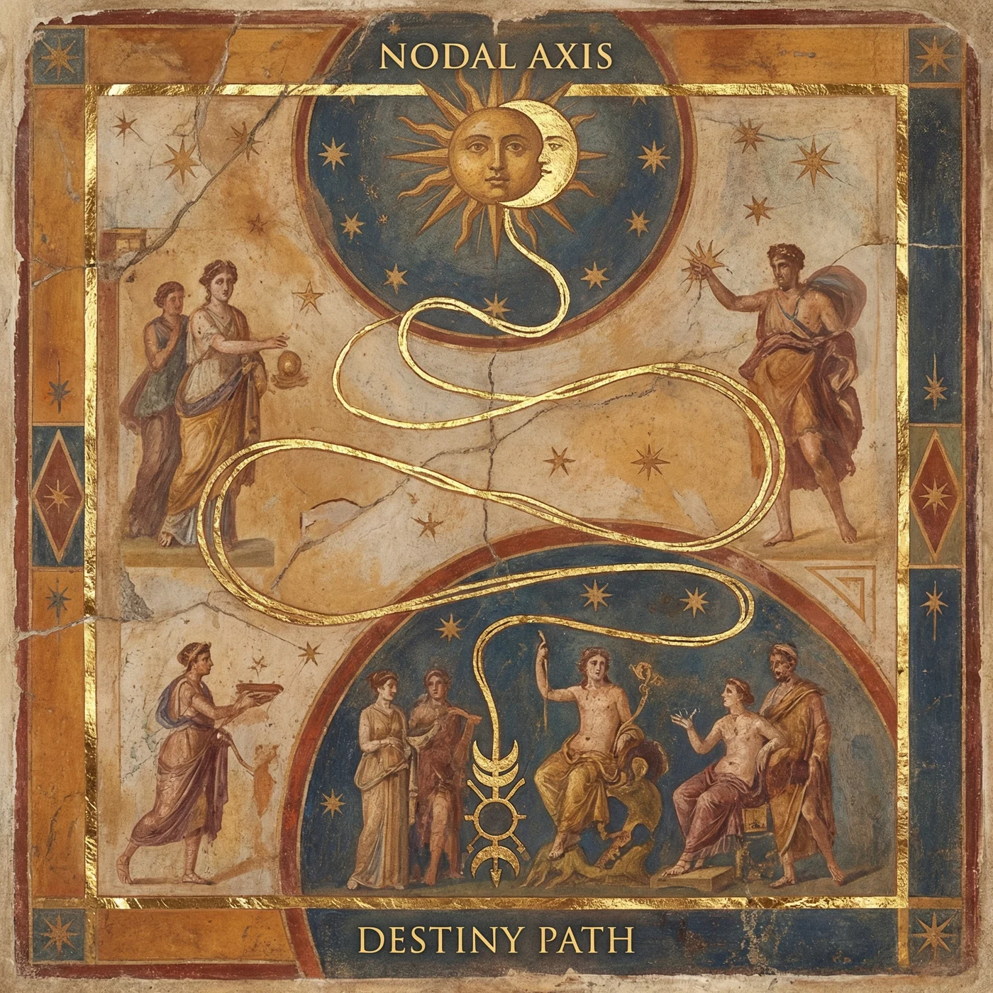 The nodal axis — 36 Codex canon.