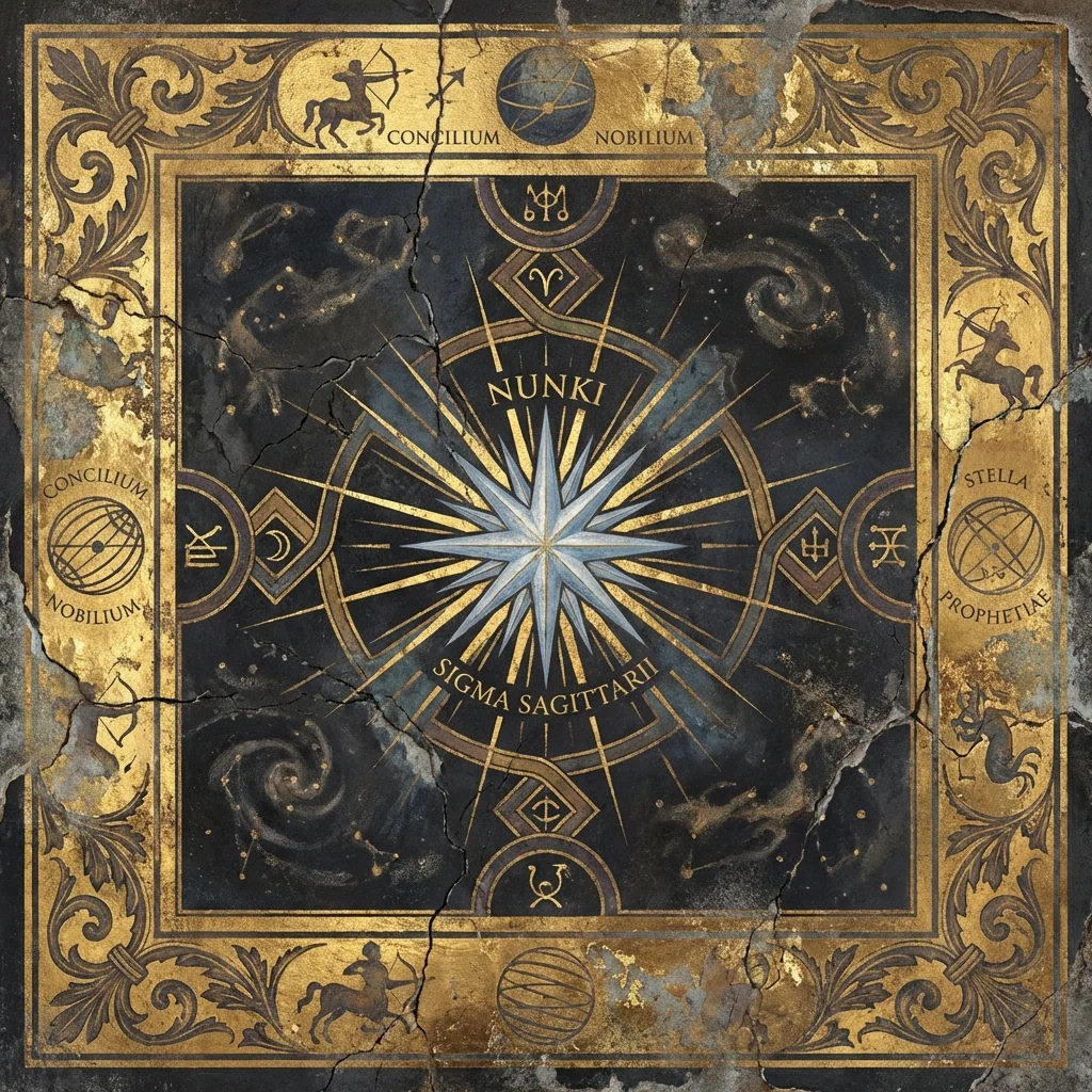 Nunki — 36 Codex star plate.
