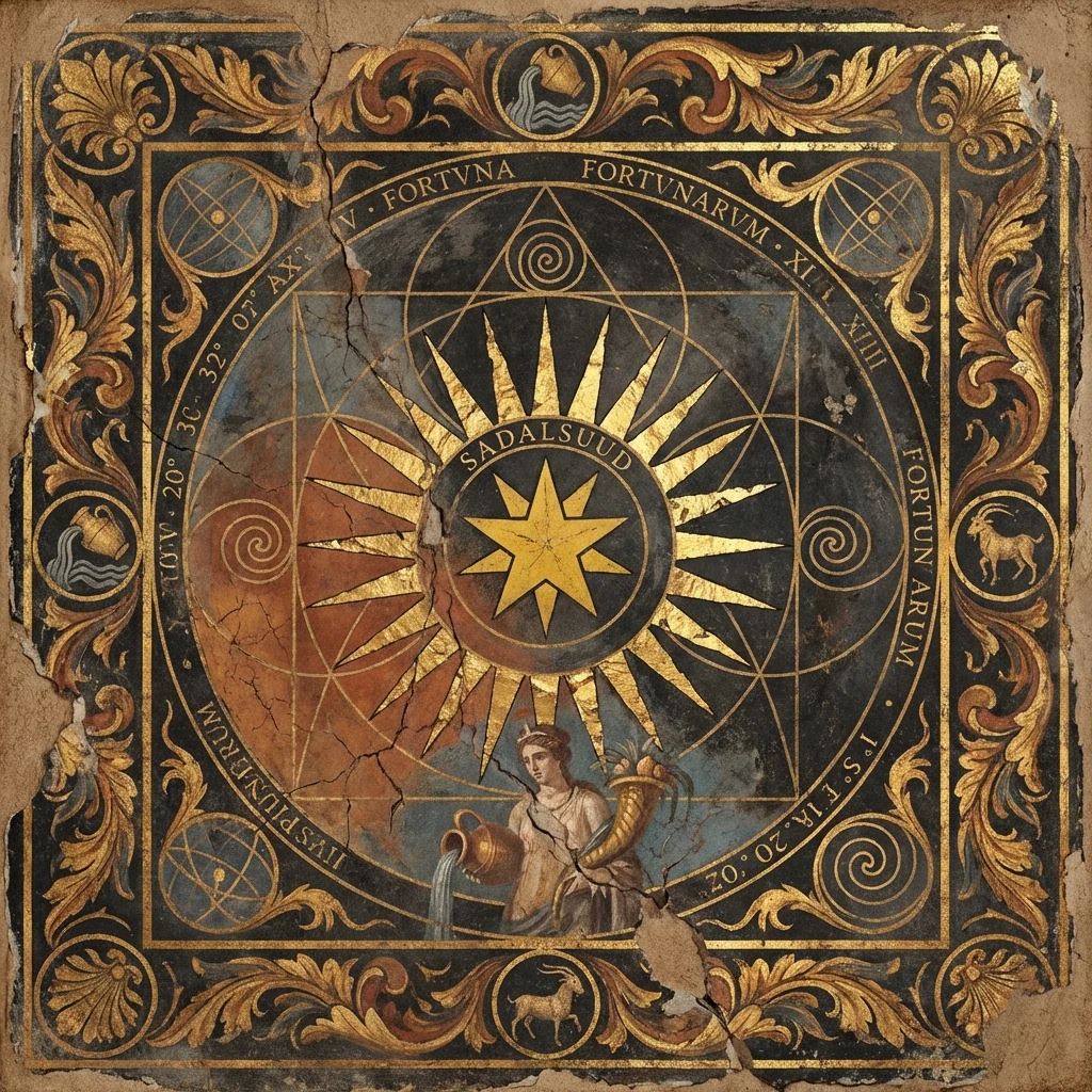 Sadalsuud — 36 Codex star plate.