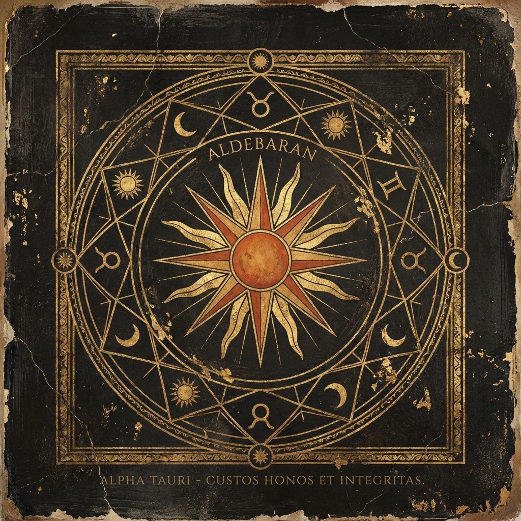 Aldebaran — 36 Codex star plate.