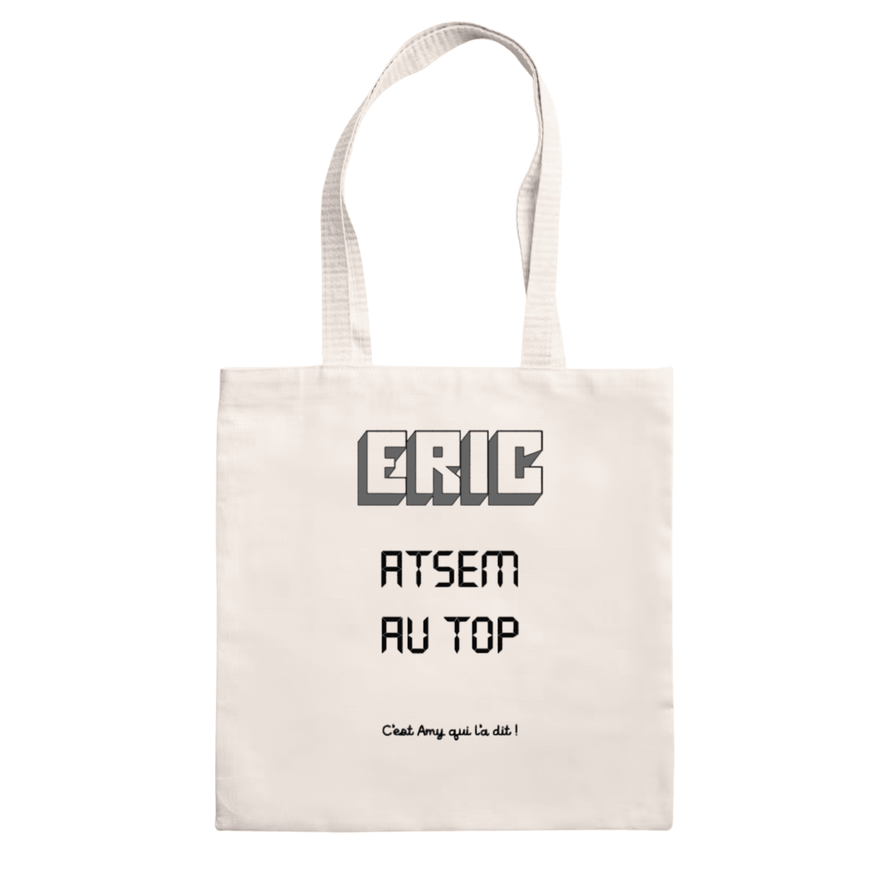 Tote bag homme "ATSEM au top" - Image 2