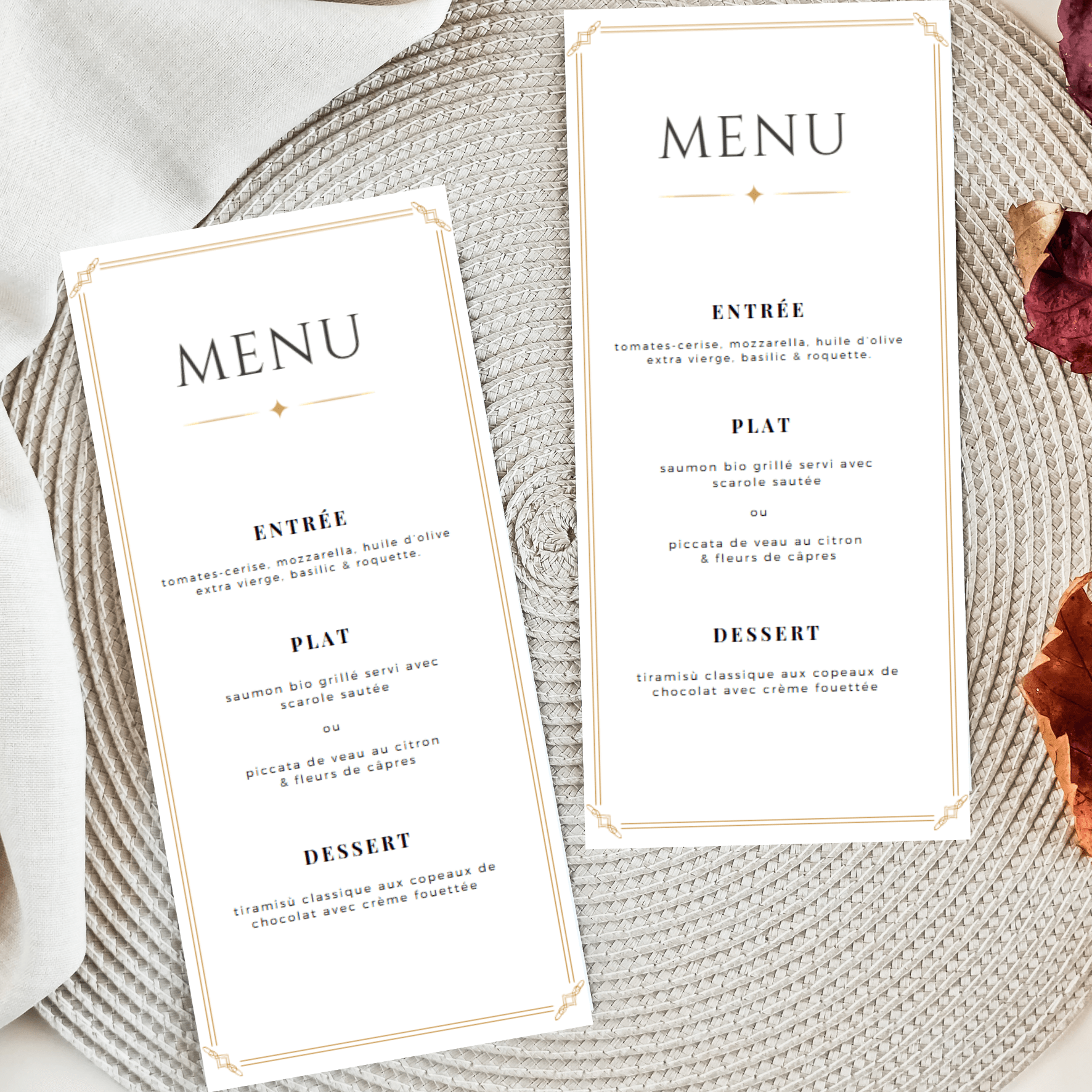 Menu PERLE- Mariage, baptême, fête... - Image 2